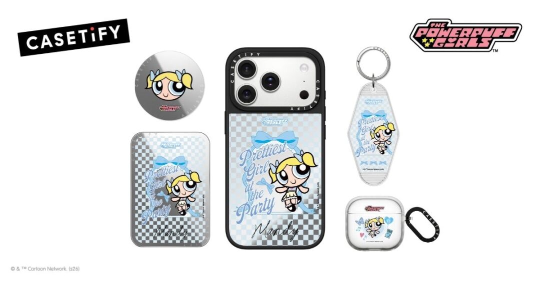 The PowerPuff Girls × CASETiFY コラボが2026年 1/16 発売 (ケースティファイ パワーパフ ガールズ)