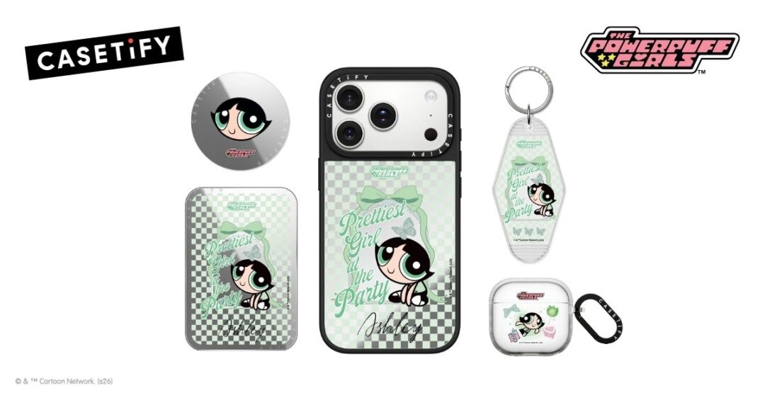 The PowerPuff Girls × CASETiFY コラボが2026年 1/16 発売 (ケースティファイ パワーパフ ガールズ)