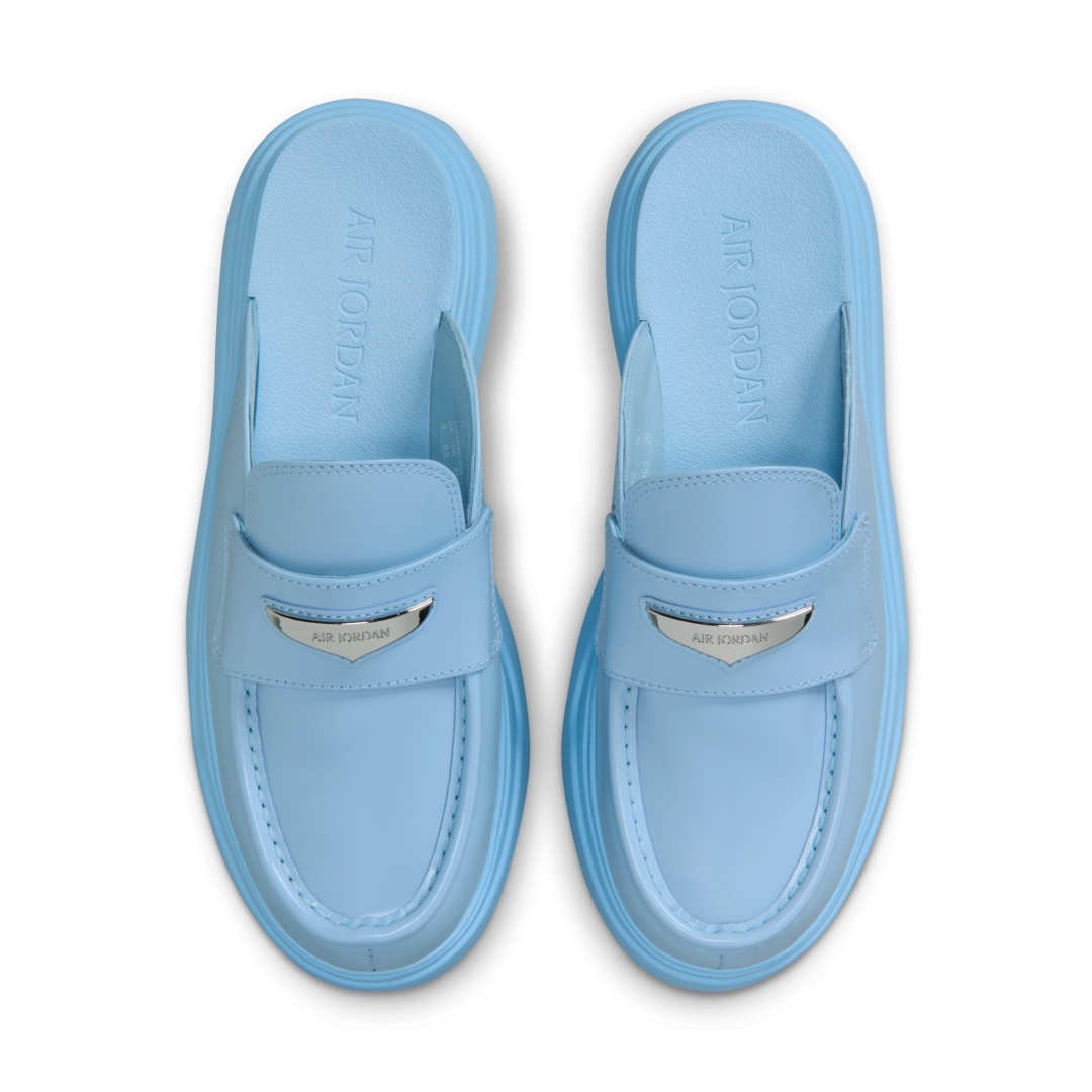 【2026年 発売予定】NIKE W AIR JORDAN Loafer Mule “Psychic Blue/Metallic Silver” (ナイキ エア ジョーダン ローファー ミュール “ブルー/シルバー”) [HJ4292-402]