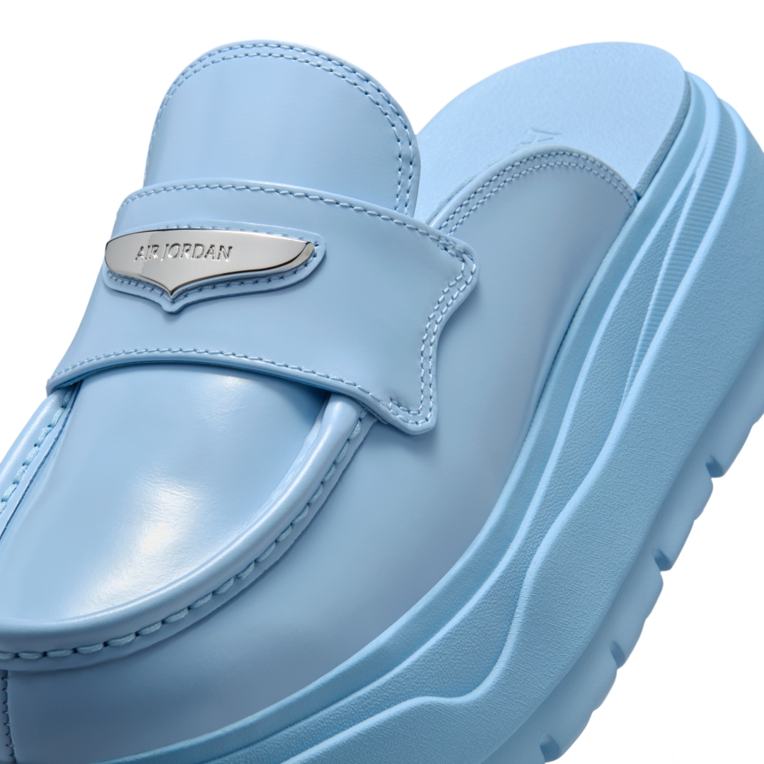 【2026年 発売予定】NIKE W AIR JORDAN Loafer Mule “Psychic Blue/Metallic Silver” (ナイキ エア ジョーダン ローファー ミュール “ブルー/シルバー”) [HJ4292-402]