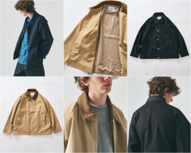 417 EDIFICE 2026 SS "Windrisp ショートブルゾン"が2月中旬 発売 (エディフィス)