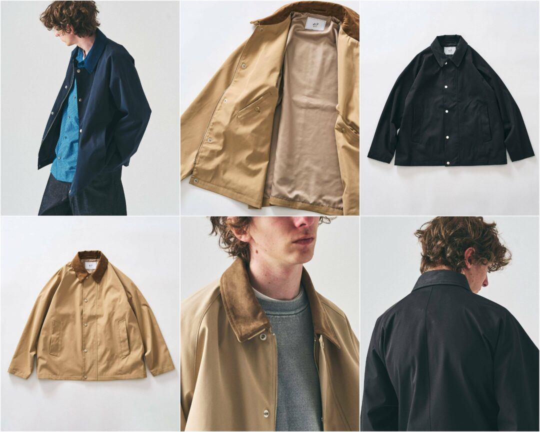 417 EDIFICE 2026 SS “Windrisp ショートブルゾン”が2月中旬 発売 (エディフィス)