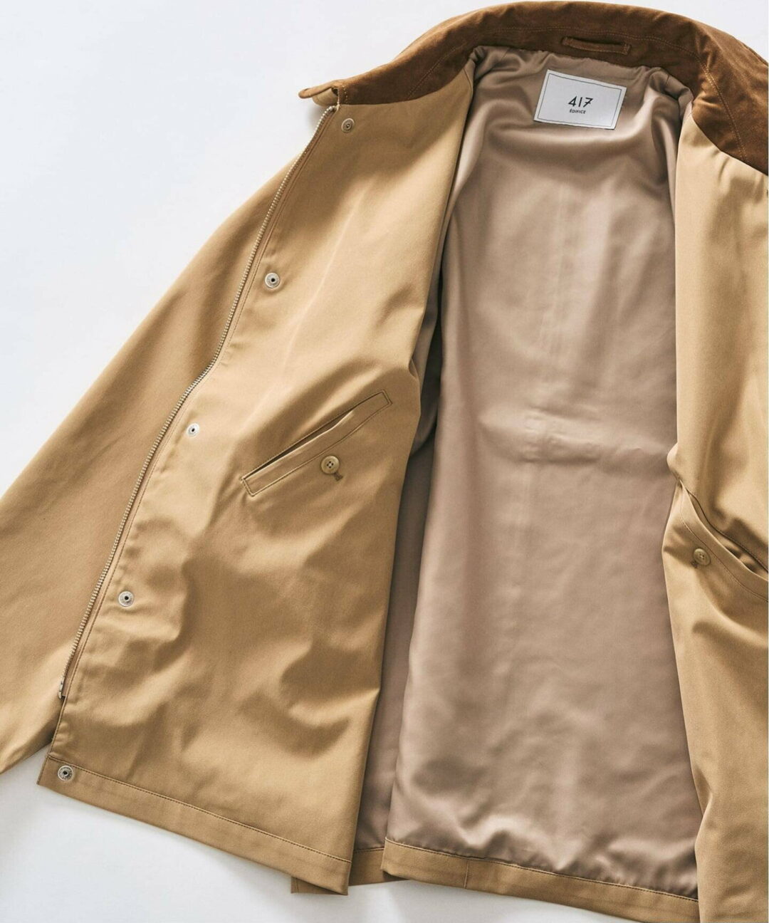 417 EDIFICE 2026 SS “Windrisp ショートブルゾン”が2月中旬 発売 (エディフィス)