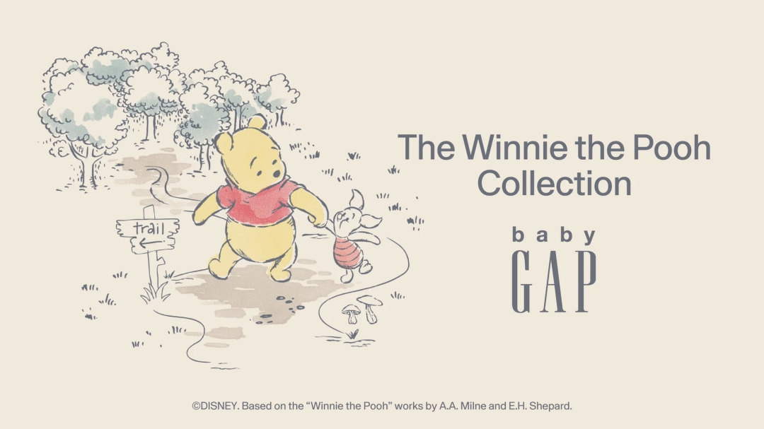 Gap、くまのプーさん生誕100周年を記念したベビー向けの「Gap x Disney – The Winnie the Pooh Collection」が2026年 1/20 発売 (ギャップ)