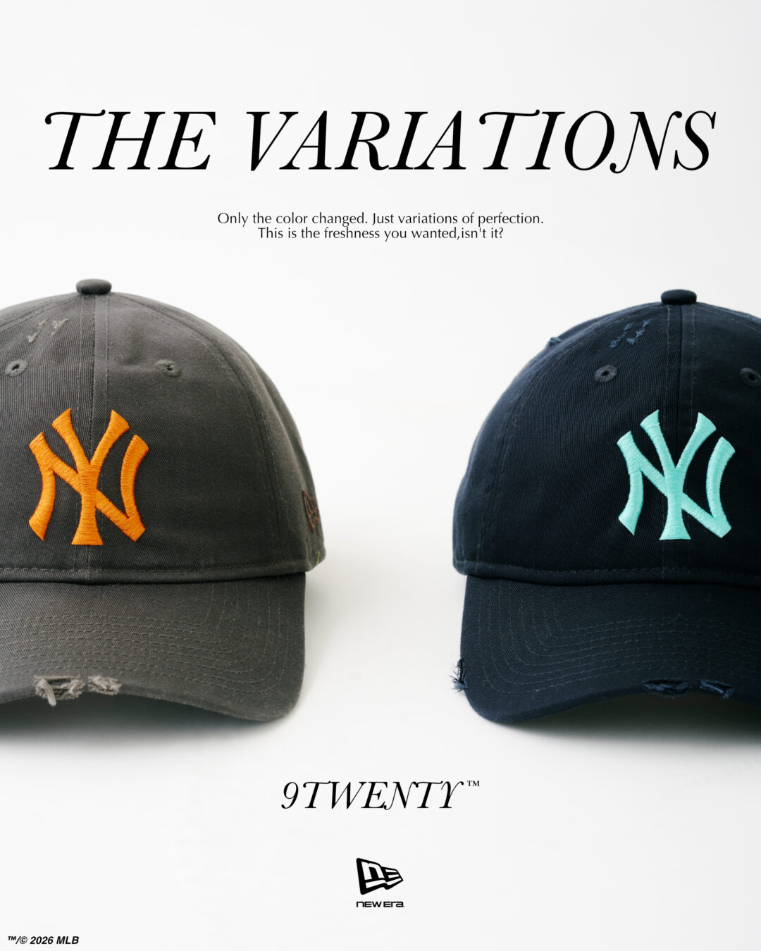 New Era THE STAND FOOL SO GOOD(S) “THE VARIATIONS?” 9TWENTY 2026 SS コラボが1月下旬 発売 (ニューエラ ジャーナルスタンダード)