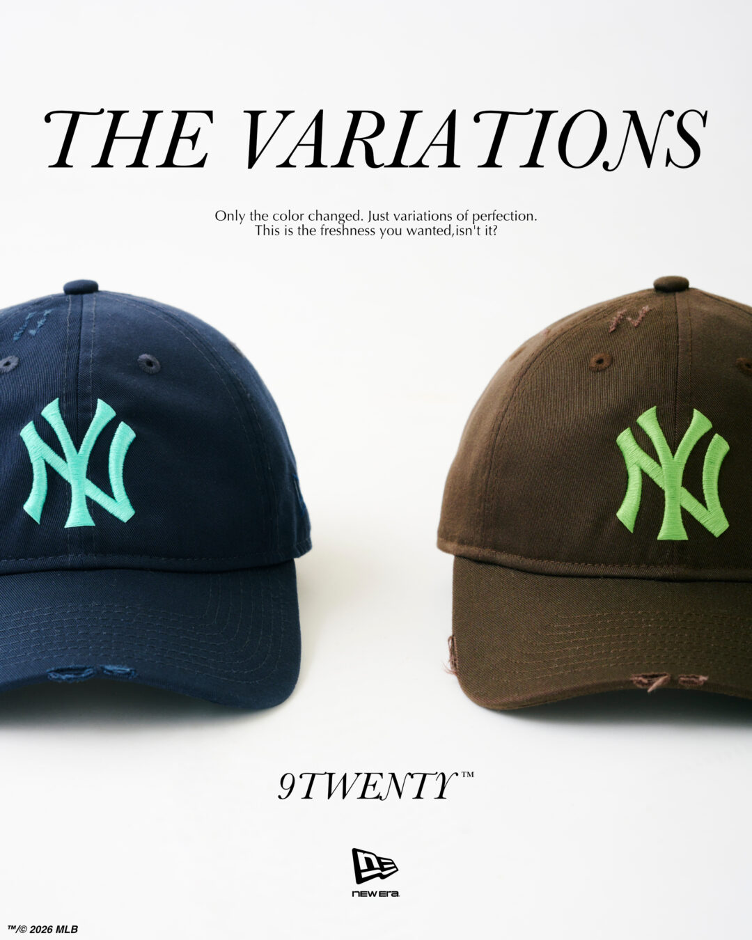 New Era THE STAND FOOL SO GOOD(S) “THE VARIATIONS?” 9TWENTY 2026 SS コラボが1月下旬 発売 (ニューエラ ジャーナルスタンダード)