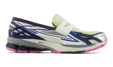 【2026年 2/4 発売予定】New Balance U1906 67K Loafer “Silver Metallic/NB Navy/Pink Heat” (ニューバランス ローファー) [U190667K]
