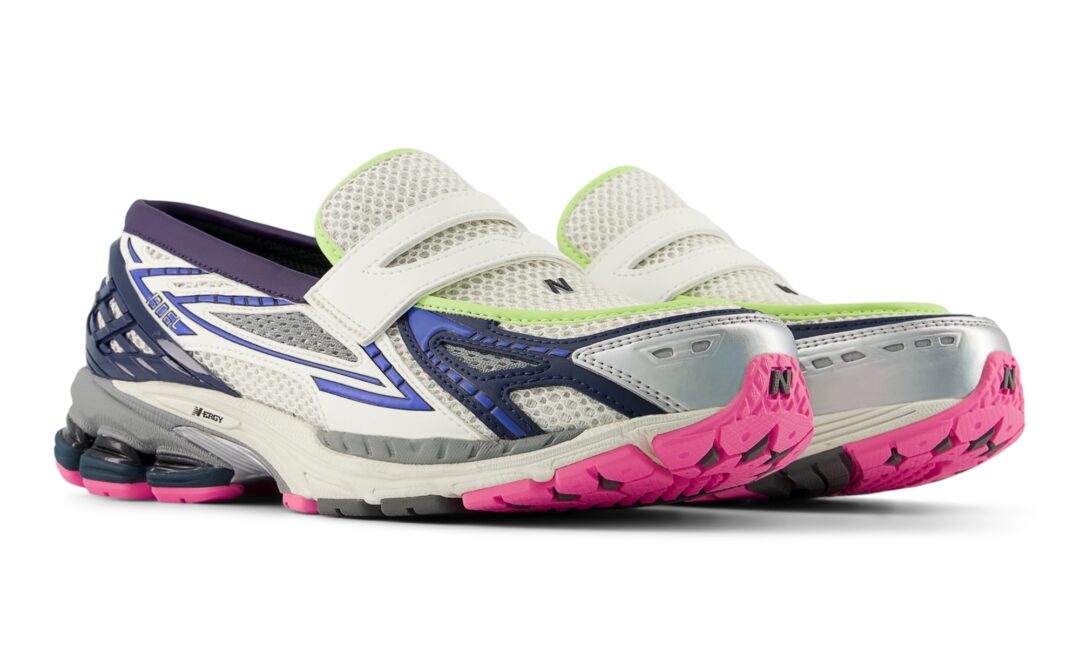 【2026年 2/4 発売予定】New Balance U1906 67K Loafer “Silver Metallic/NB Navy/Pink Heat” (ニューバランス ローファー) [U190667K]