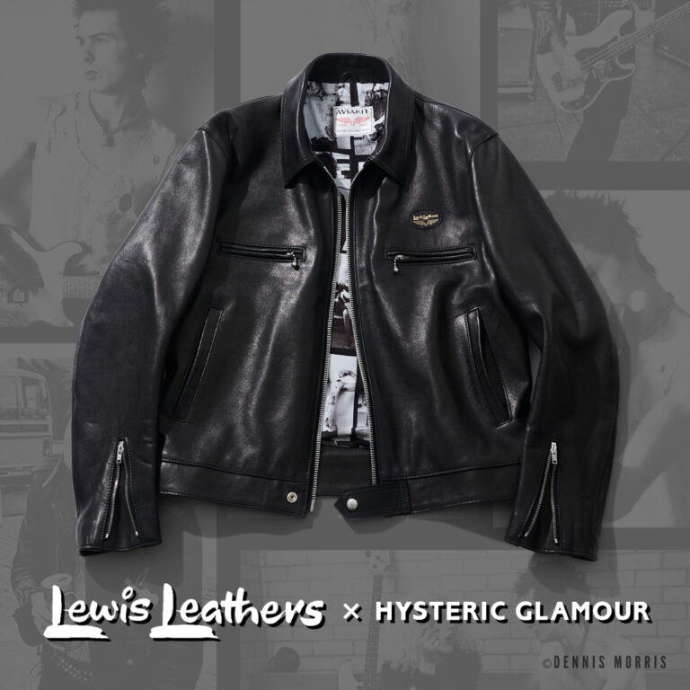 Lewis Leathers x HYSTERIC GLAMOUR “DOMINATOR”が2026年 1/31 発売