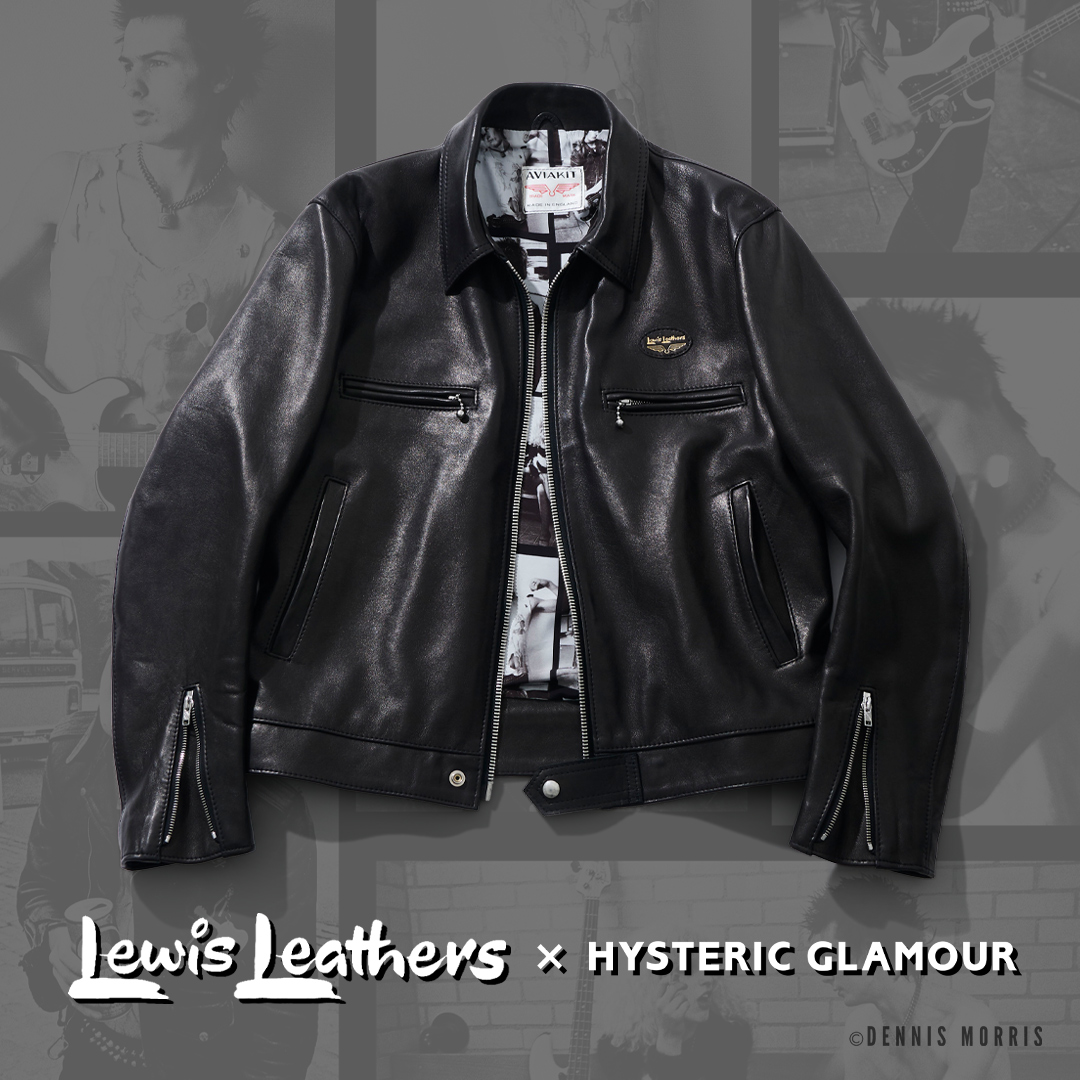 Lewis Leathers x HYSTERIC GLAMOUR "DOMINATOR"が2026年 1/31 発売 (ルイスレザーズ ヒステリックグラマー ドミネーター)