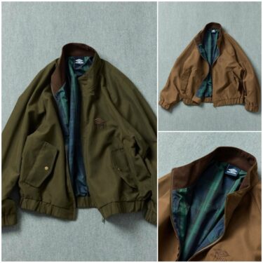 FREAK’S STORE × UMBRO 2026 SS 別注 “SP Twill Stand Collar Blouson”が1月下旬 発売 (フリークスストア アンブロ)