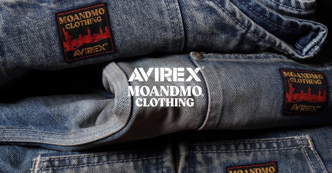 AVIREX × MOANDMO CLOTHINGがコラボ第2弾2026年 1/31 発売 (アヴィレックス モーアンドモークロージング)