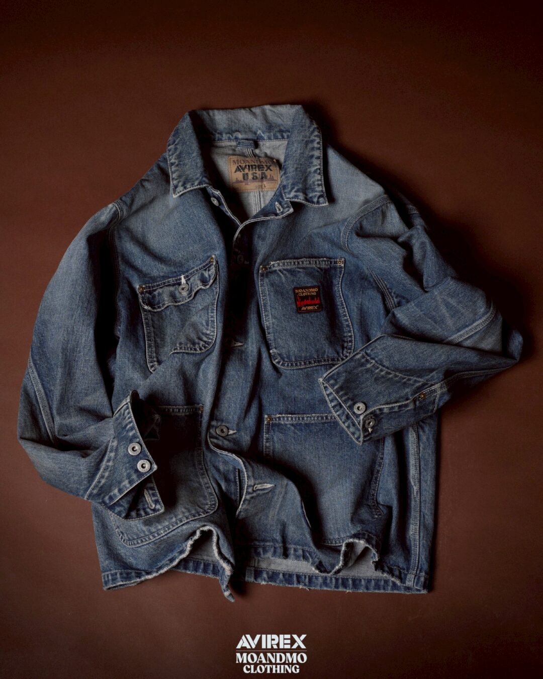 AVIREX × MOANDMO CLOTHINGがコラボ第2弾2026年 1/31 発売 (アヴィレックス モーアンドモークロージング)