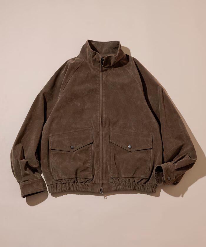 FREAK’S STORE 2026 SS “ウォッシュ加工 レザレッド スタンドカラー ジップアップ ショートブルゾン”が発売 (フリークスストア)