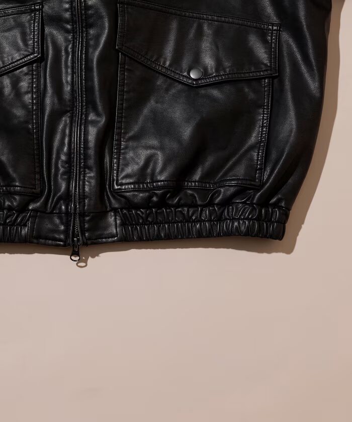 FREAK’S STORE 2026 SS “ウォッシュ加工 レザレッド スタンドカラー ジップアップ ショートブルゾン”が発売 (フリークスストア)