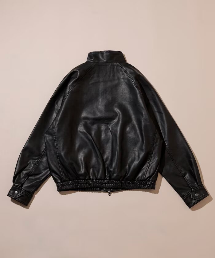 FREAK’S STORE 2026 SS “ウォッシュ加工 レザレッド スタンドカラー ジップアップ ショートブルゾン”が発売 (フリークスストア)