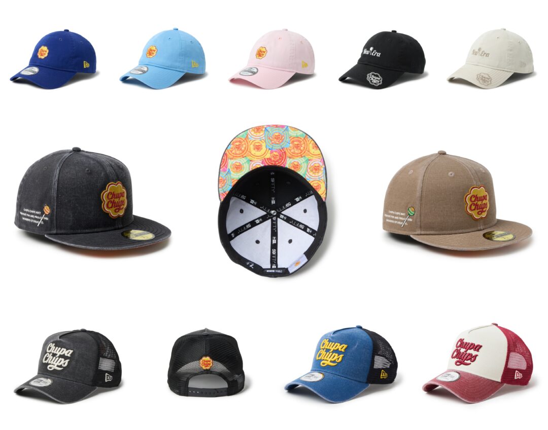 New Era × “メントス & チュッパチャプス & フリクス” コラボ 2026 SSが2/5 発売 (ニューエラ mentos Chupa Chups FRISK)