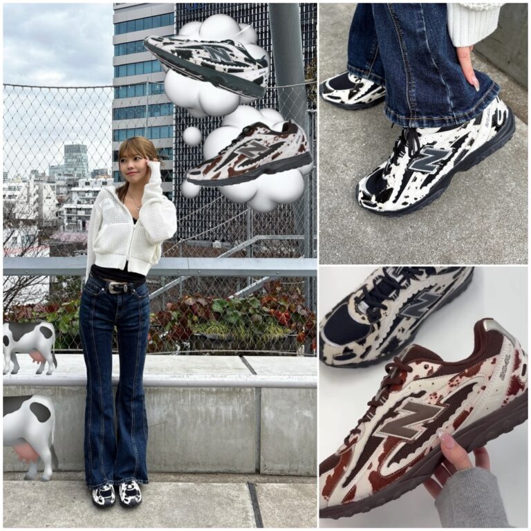国内 2026年 3/13 発売】atmos pink × New Balance U204L 8JF/3Z7 “Cow
