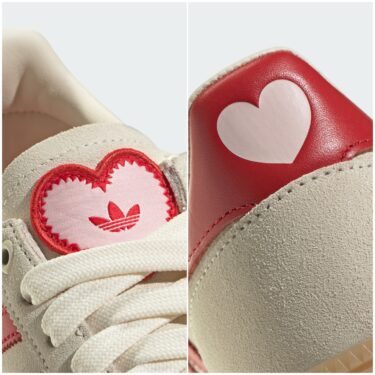 【2026年 2/1 発売】adidas Originals HANDBALL SPEZIAL “Valentine/Cream White/Better Scarlet” (アディダス オリジナルス ハンドボール スペツィアル “バレンタイン/ホワイト/スカーレット”) [KH9044]