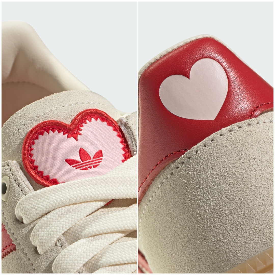 【2026年 2/1 発売】adidas Originals HANDBALL SPEZIAL “Valentine/Cream White/Better Scarlet” (アディダス オリジナルス ハンドボール スペツィアル “バレンタイン/ホワイト/スカーレット”) [KH9044]