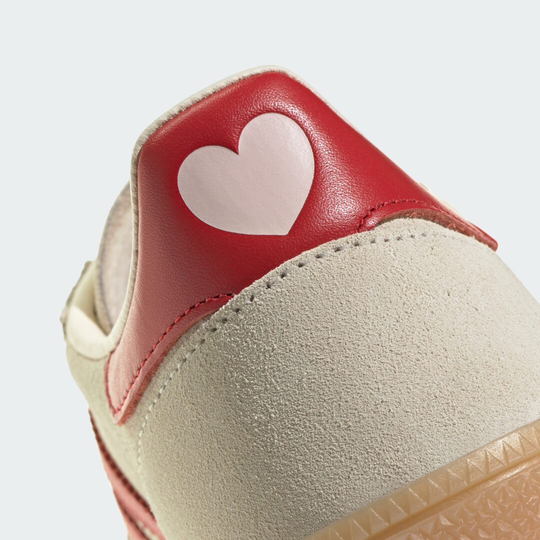 【2026年 2/1 発売】adidas Originals HANDBALL SPEZIAL “Valentine/Cream White/Better Scarlet” (アディダス オリジナルス ハンドボール スペツィアル “バレンタイン/ホワイト/スカーレット”) [KH9044]