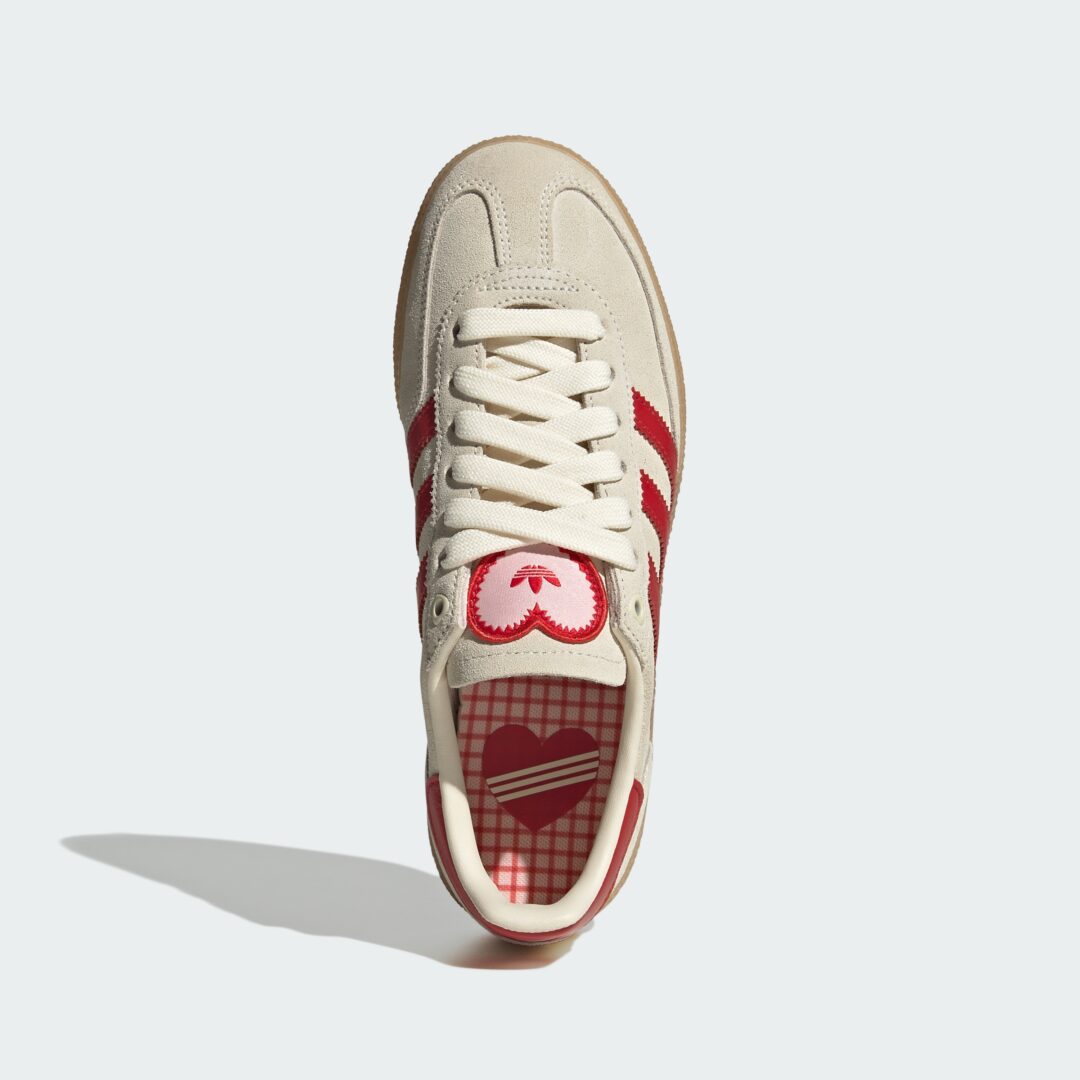 【2026年 2/1 発売】adidas Originals HANDBALL SPEZIAL “Valentine/Cream White/Better Scarlet” (アディダス オリジナルス ハンドボール スペツィアル “バレンタイン/ホワイト/スカーレット”) [KH9044]