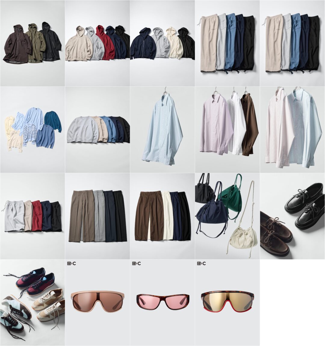 ユニクロ「UNIQLO:C」2026年 春夏コレクションが2/6 発売