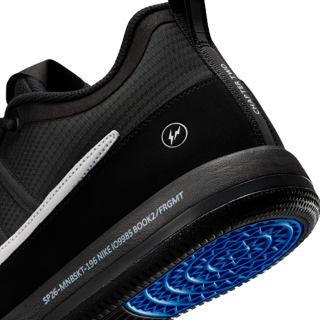 【2026年 2/14 発売】FRAGMENT × NIKE BOOK 2 “Black/White” (フラグメント ナイキ ブック “ブラック/ホワイト”) [IO9950-900/IO9985-900]