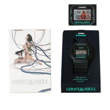 攻殻機動隊展 × G-SHOCK DW-5600が2026年 3月上旬 発売 (GHOST IN THE SHELL Gショック ジーショック)