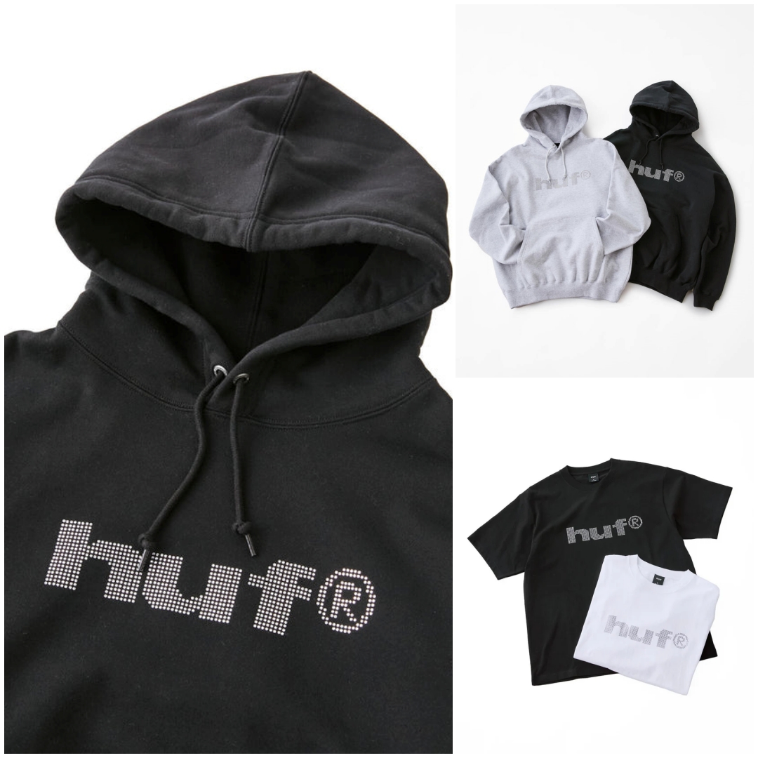 HUF × mix.tokyo 2026 SS eightynineロゴをラインストーンで表現した”S/S TEE & P/O HOODIE”が発売 (ハフ ミックストウキョウ)