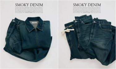 JOURNAL STANDARD relume 2026 SS スモーキーデニム 11oz "トジップブルゾン & ワイドパンツ 3型"が3月下旬 発売 (ジャーナルスタンダード)
