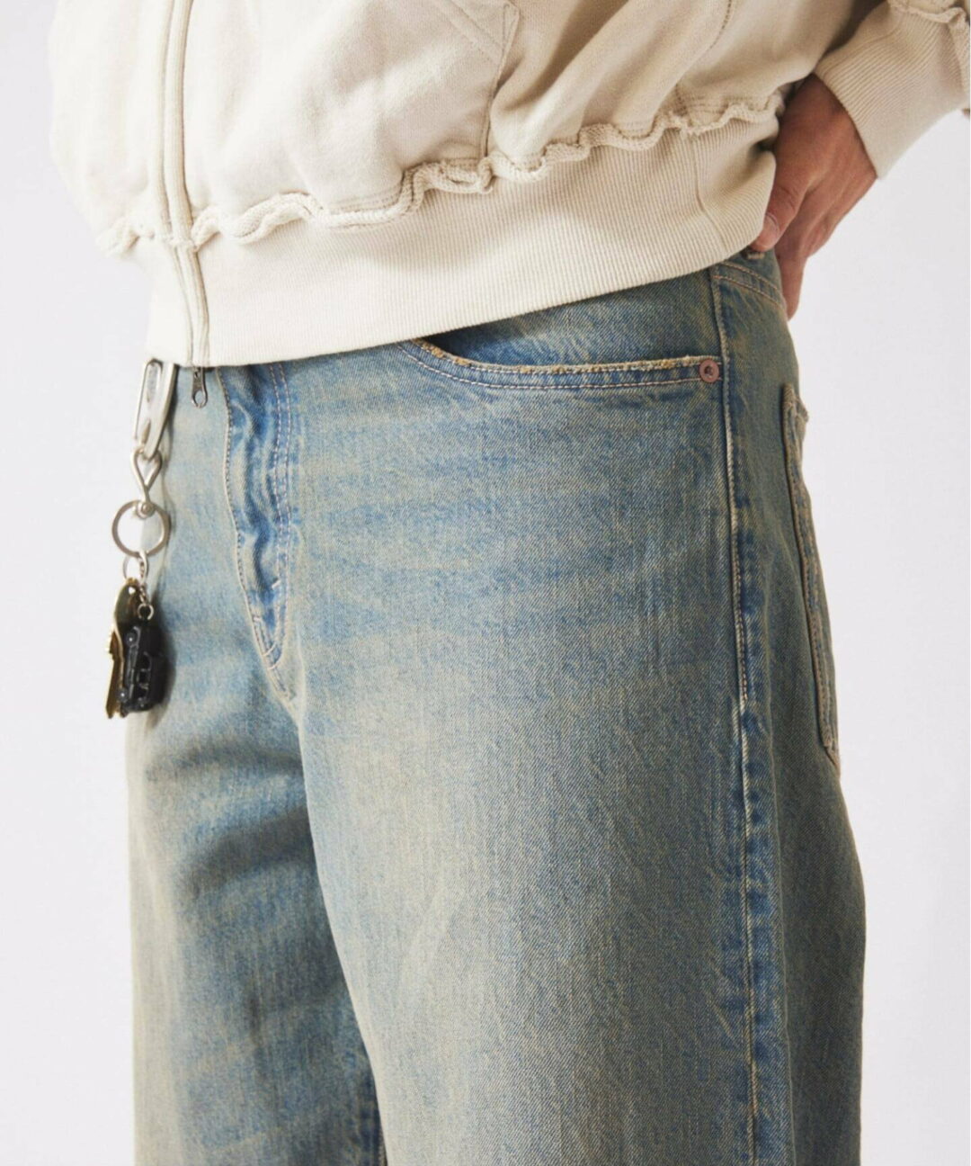 JOURNAL STANDARD relume 2026 SS スモーキーデニム 11oz “トジップブルゾン & ワイドパンツ 3型”が3月下旬 発売 (ジャーナルスタンダード)