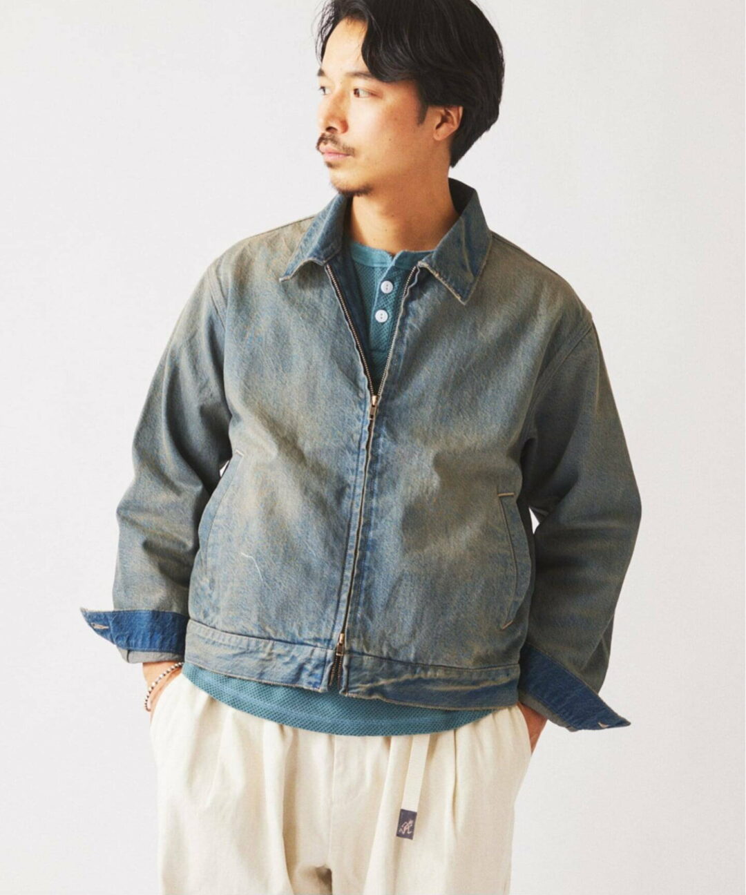 JOURNAL STANDARD relume 2026 SS スモーキーデニム 11oz “トジップブルゾン & ワイドパンツ 3型”が3月下旬 発売 (ジャーナルスタンダード)