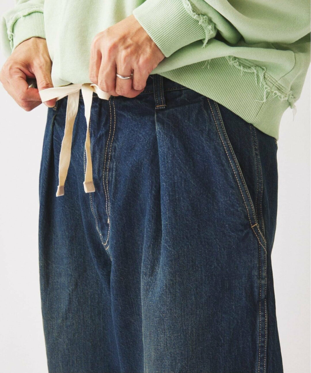 JOURNAL STANDARD relume 2026 SS スモーキーデニム 11oz “トジップブルゾン & ワイドパンツ 3型”が3月下旬 発売 (ジャーナルスタンダード)