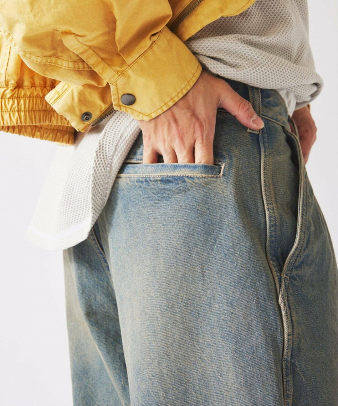 JOURNAL STANDARD relume 2026 SS スモーキーデニム 11oz “トジップブルゾン & ワイドパンツ 3型”が3月下旬 発売 (ジャーナルスタンダード)