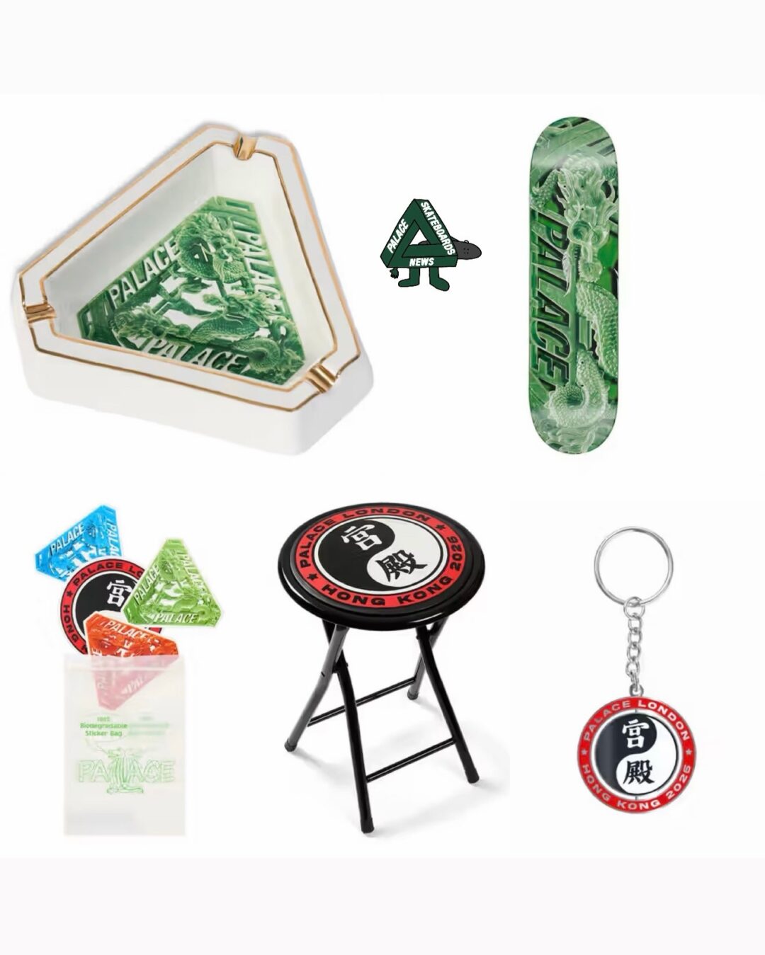 Palace Skateboards HONG KONGが2026年 2/7 オープン (パレス スケートボード 香港)