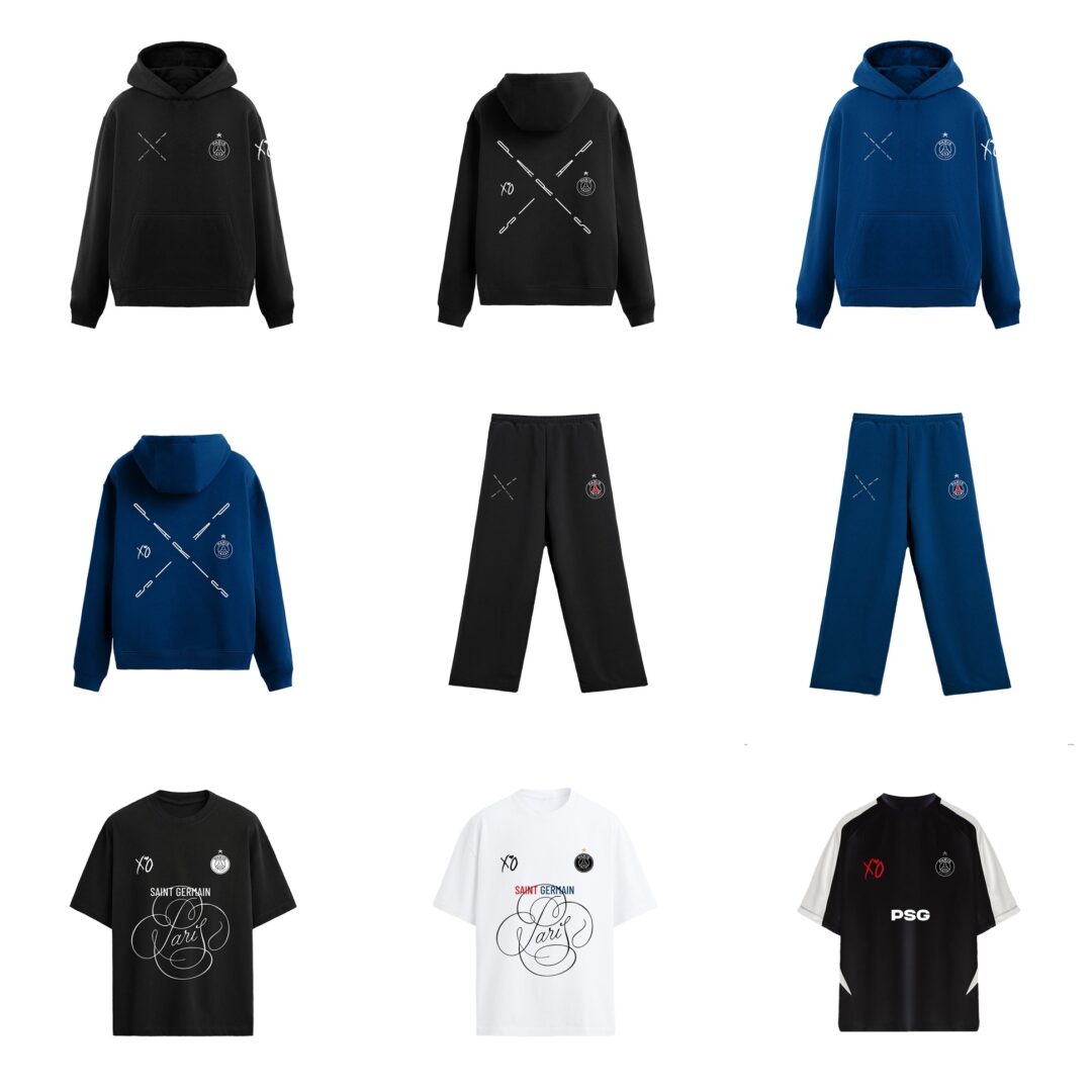 PSG/Paris Saint Germain × The Weeknd率いる「XO」との限定カプセルコレクションが2026年 1/16 発売 (パリ・サンジェルマン ザ・ウィークエンド)