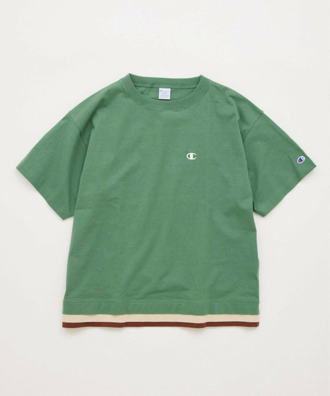 Champion × JOURNAL STANDARD 2026 SS 別注 ”3 レイヤード 半袖 Tシャツ”が4月上旬 発売 (チャンピオン ジャーナルスタンダード)