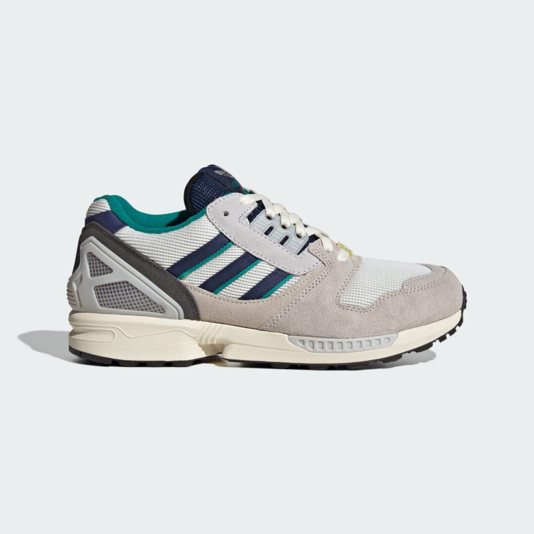【2026年 1/23 発売】adidas Originals ZX 8000 “Zero Metalic/Dark Blue/Power Green” (アディダス オリジナルス ゼットエックス “メタリック/ブルー/グリーン”) [KI1376]