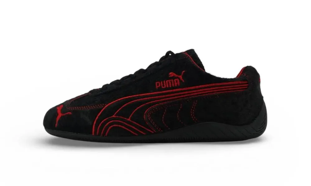 【2026年 1/1 発売】PUMA SPEEDCAT NRG YOTH “PUMA Black/For All Time Red” (プーマ スピードキャット) [404590-01]