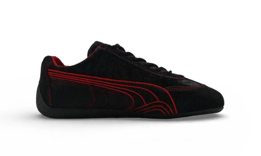 【2026年 1/1 発売】PUMA SPEEDCAT NRG YOTH “PUMA Black/For All Time Red” (プーマ スピードキャット) [404590-01]