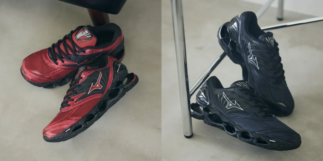 【2026年 1/16 発売】Mizuno WAVE PROPHECY LS "Red/Navy" (ミズノ ウェーブ プロフェシー) [D1GA3337-06/D1GA3337-07]