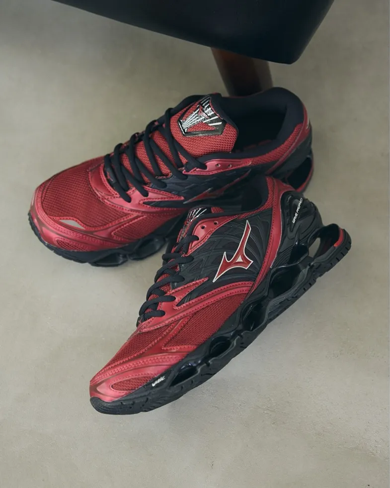 【2026年 1/16 発売】Mizuno WAVE PROPHECY LS “Red/Navy” (ミズノ ウェーブ プロフェシー) [D1GA3337-06/D1GA3337-07]