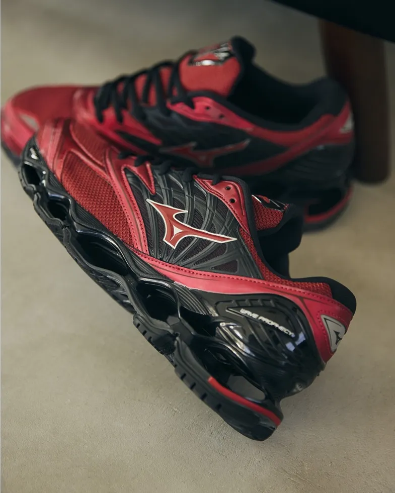 【2026年 1/16 発売】Mizuno WAVE PROPHECY LS “Red/Navy” (ミズノ ウェーブ プロフェシー) [D1GA3337-06/D1GA3337-07]