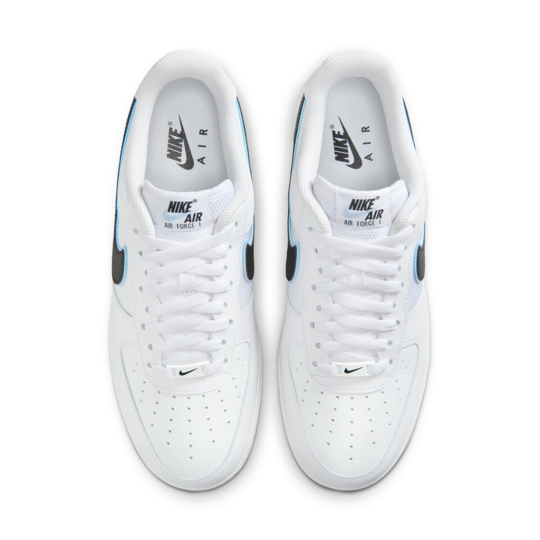 【2026年 春 発売予定】NIKE AIR FORCE 1 LOW “White/Black/Hydrogen Blue” (ナイキ エア フォース ロー “ホワイト/ブラック/ブルー”) [IQ7593-100]