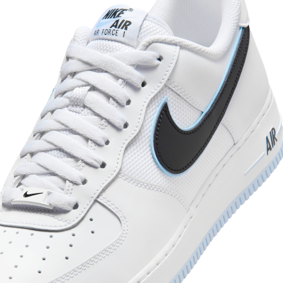 【2026年 春 発売予定】NIKE AIR FORCE 1 LOW “White/Black/Hydrogen Blue” (ナイキ エア フォース ロー “ホワイト/ブラック/ブルー”) [IQ7593-100]