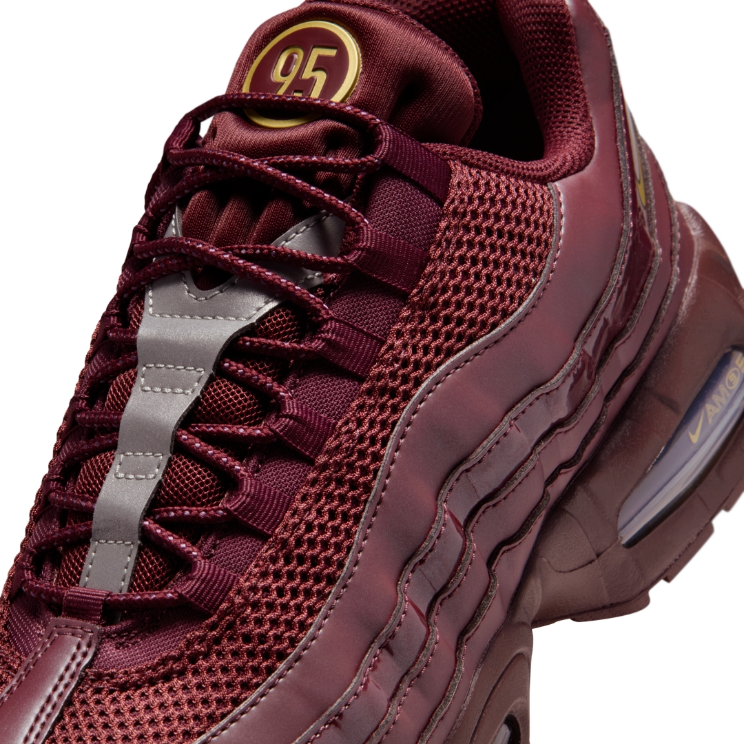 【2026年 1/27 発売】NIKE AIR MAX 95 BIG BUBBLE SE “Total 90/Burgundy Crush/Metallic Gold” (ナイキ エア マックス 95 ビッグバブル “トータル/バーガンディ/シルバー”) [IB6830-601]