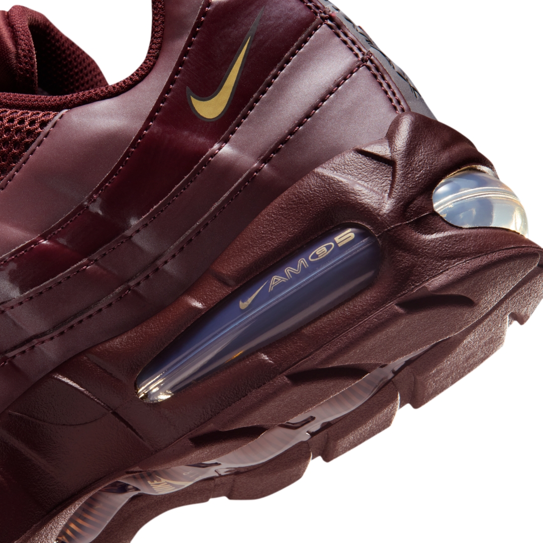 【2026年 1/27 発売】NIKE AIR MAX 95 BIG BUBBLE SE “Total 90/Burgundy Crush/Metallic Gold” (ナイキ エア マックス 95 ビッグバブル “トータル/バーガンディ/シルバー”) [IB6830-601]