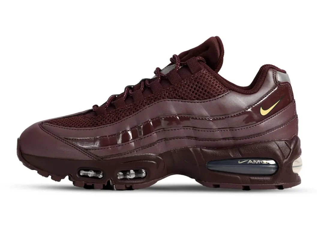 【2026年 発売予定】NIKE AIR MAX 95 BIG BUBBLE SE “Total 90/Burgundy Crush/Metallic Gold” (ナイキ エア マックス 95 ビッグバブル “トータル/バーガンディ/シルバー”) [IB6830-601]
