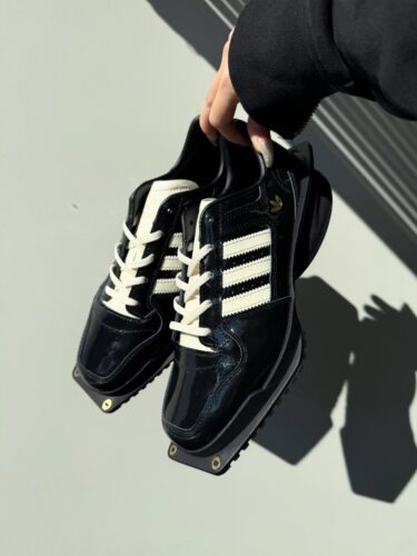 【atmos pink exclusive・近日発売】adidas Originals W FORUM CUBISM SQ “Patent/Core Black” (アトモスピンク アディダス オリジナルス フォーラム キュビズム “パテント/ブラック”)